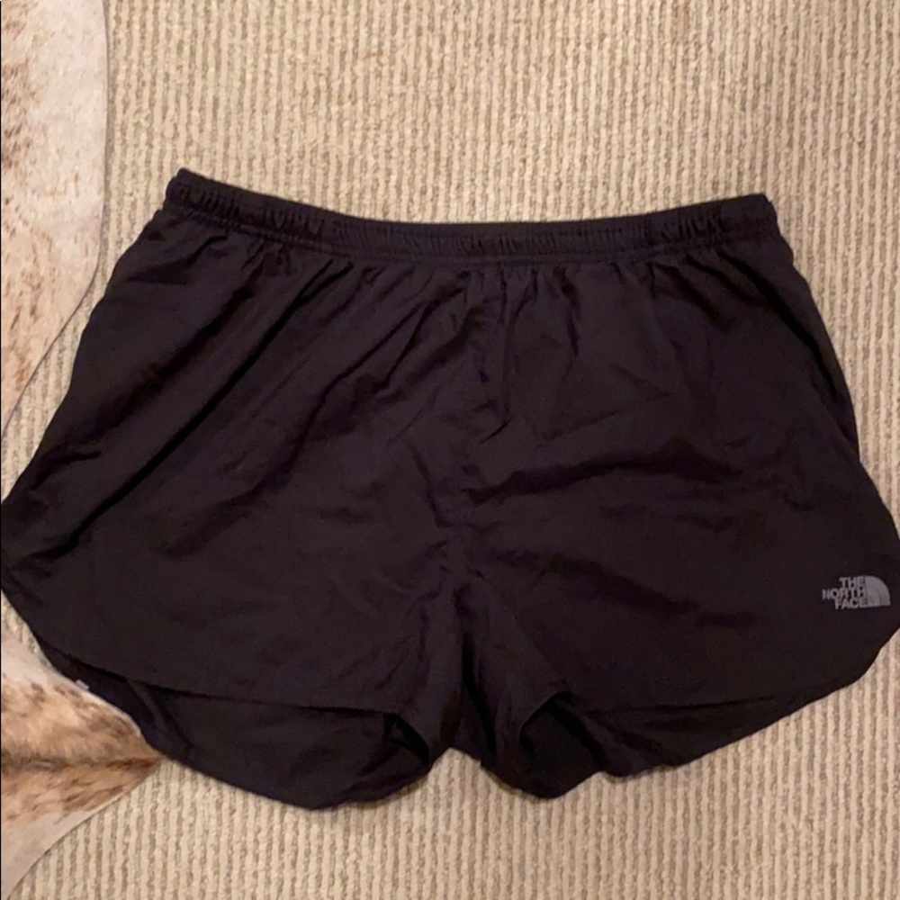 North face running shorts